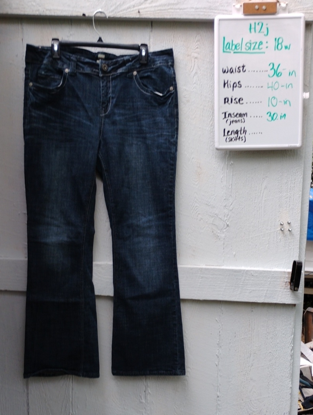 Dark Blue Women’s Bootcut Jeans - Brand: